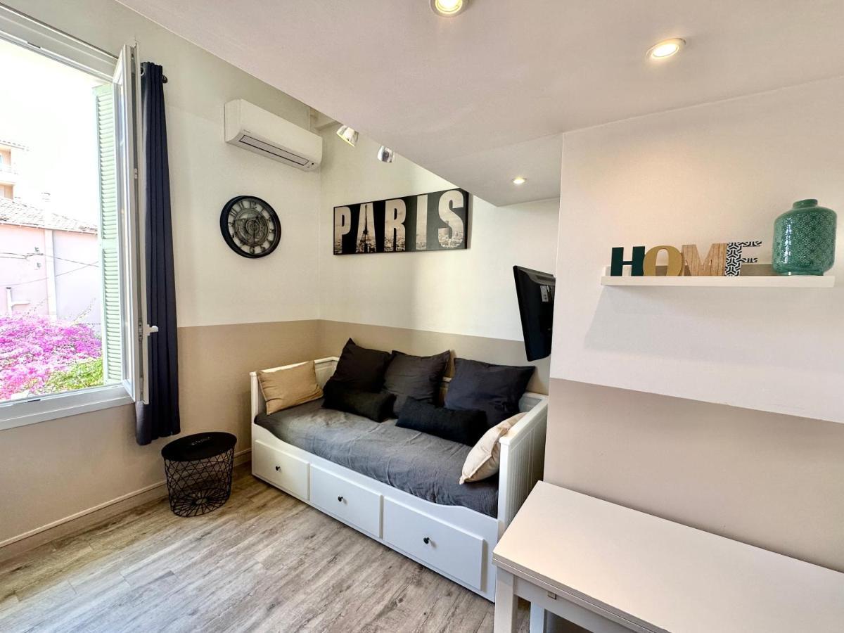 Studio Avec Clim A 100M Plage - 15Min Centre Ville Nice Dış mekan fotoğraf